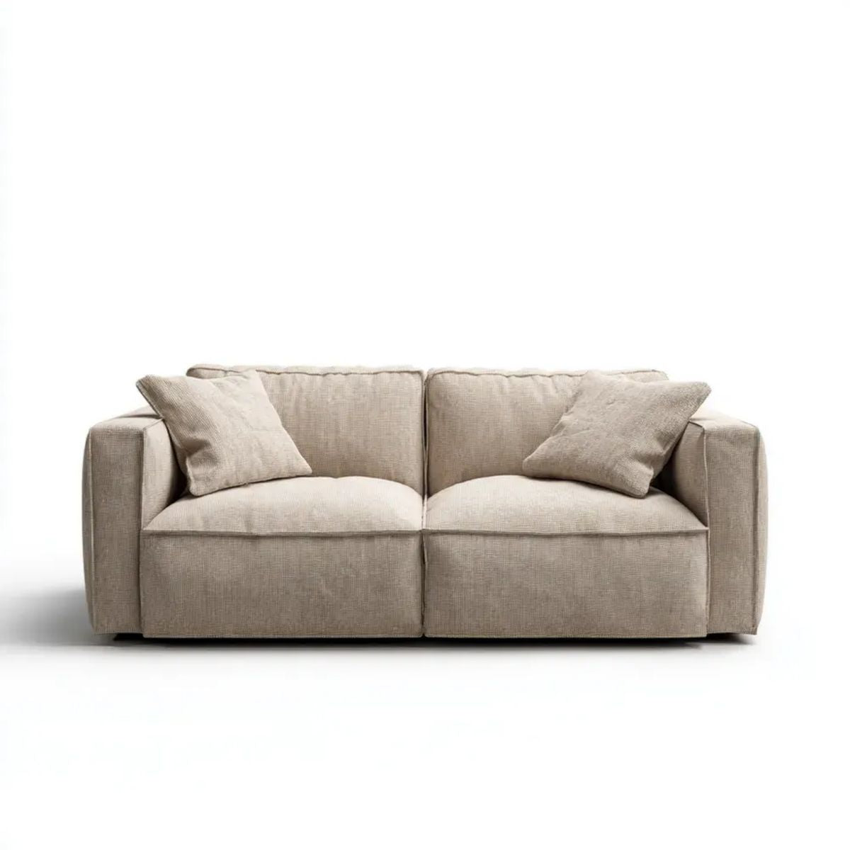 Sofa, 2-osobowa poliestrowy Prosta sofa, 180 x 95 x 85 cm